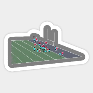 Pixel Football - Touchdown? Sticker